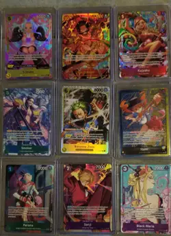 One Piece Card Lot NM Top Loaded 45 Cards and 1 Sealed McDonalds Pack,Nami, Zoro - Image 4