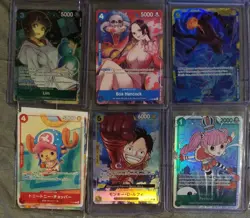 One Piece Card Lot NM Top Loaded 45 Cards and 1 Sealed McDonalds Pack,Nami, Zoro - Image 5
