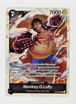 Monkey.D.Luffy OP04-090 - One Piece TCG - SR Near-Mint Super Rare English - Image 1