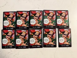 One Piece OP-13 Gol D Roger Don Set Of 10 NM/M English - Image 1