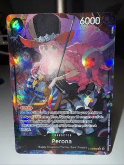 One Piece Heroines Edition Perona SR AA Alt Art EB03-045 English NM - Image 1