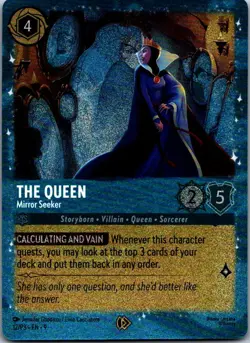 The Queen - Mirror Seeker Promo Disney Lorcana Promo Cards 12 NM - Image 1
