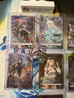 Nikke Goddess Of Victory Union Arena 7 Card R* Alt Art Lot Scarlet Isabel Centi+ - Image 2