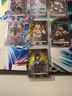 Nikke Goddess Of Victory Union Arena 7 Card R* Alt Art Lot Scarlet Isabel Centi+ - Image 4