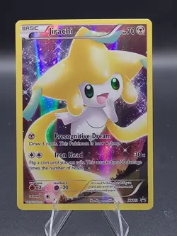Pokemon TCG Jirachi Black Star Promo Holo Card XY112 Near Mint Condition - Image 1