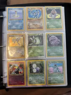 Big Pokemon Binder Collection 350 Cards Vintage Base Set Promos 1st Edition - Image 1