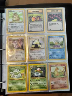 Big Pokemon Binder Collection 350 Cards Vintage Base Set Promos 1st Edition - Image 3