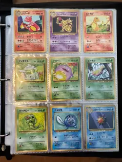 Big Pokemon Binder Collection 350 Cards Vintage Base Set Promos 1st Edition - Image 4