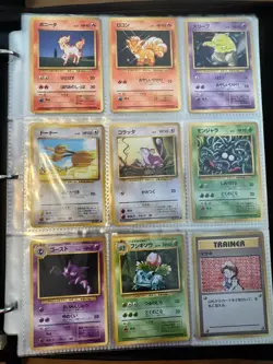 Big Pokemon Binder Collection 350 Cards Vintage Base Set Promos 1st Edition - Image 5