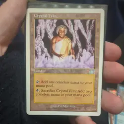 Crystal Vein Classic Sixth Edition Magic The Gathering MTG Card NM - Image 1
