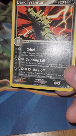 Pokemon TCG - Dark Tyranitar, Team Rocket Returns 19/109 Rare Card - Image 2