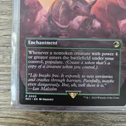 MTG Life Finds A Way Borderless (Non Foil) - 2017 Jurassic World NM Magic Card - Image 5