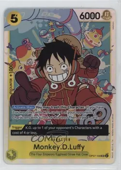 2024 One Piece Card Game: 500 Years in The Future OP07 SR Monkey D Luffy - Image 1