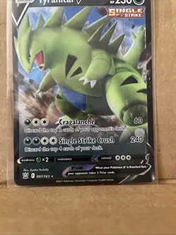 Tyranitar V - 097/163 Ultra Rare (2021) Battle Styles Pokemon Card - Image 3