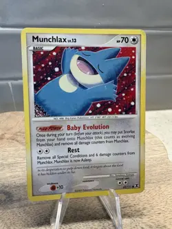 Munchlax 69/111 Rising Rivals Regular 2009 Pokemon Card - Image 1