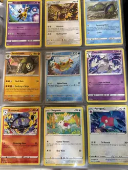 Pokemon TCG Binder 150 Cards & 15Holos! Plus One Fossil Base Set - Image 3