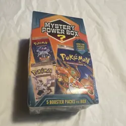 Pokemon Mystery Power Box Special Edition 5 Booster Packs Trading Card Game - Image 1