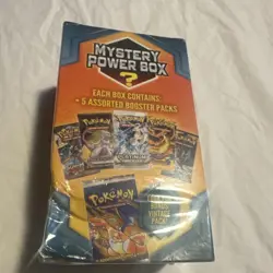 Pokemon Mystery Power Box Special Edition 5 Booster Packs Trading Card Game - Image 2