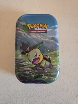 Pokemon TCG Sinnoh Stars Mini Tin/Turtwig & Luxray with Card and Coin - Image 1