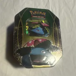 Pokemon Venusaur EX EX Power Trio Tin Box Promo Booster Trading Card Game 2016 - Image 1