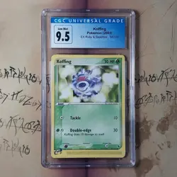 Koffing 54/109 Ruby & Sapphire Regular CGC Mint 9.5 Pokemon Card English - Image 1