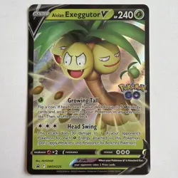 Alolan Exeggutor V SWSH225 SWSH: Sword & Shield Promo Cards Holo - Image 1