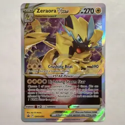 Zeraora VSTAR SWSH265 SWSH: Sword & Shield Promo Cards Holo - Image 1
