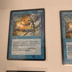 4X MTG Arcane Denial (Axe) Alliances Vintage Magic the Gathering Unplayed - Image 5