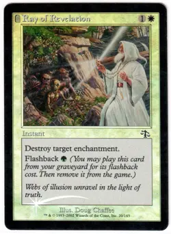 Magic the Gathering - Ray of Revelation FOIL - Judgment - MP+/LP- - Image 1