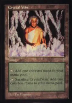 Crystal Vein - Mirage: #325, Magic: The Gathering Nm R109 - Image 1