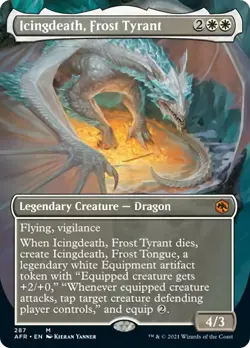 Icingdeath, Frost Tyrant (Borderless) Adventures in the Forgotten Realms HP - Image 1
