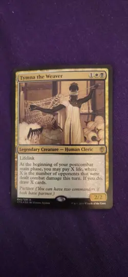 Tymna The Weaver Foil Commander 2016 MTG LP - Image 1