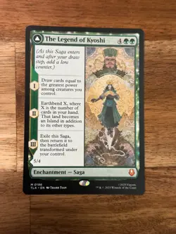 The Legend of Kyoshi - Avatar Kyoshi - Avatar Magic MTG TLA 186 - Image 1