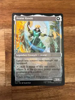 The Legend of Kyoshi - Avatar Kyoshi - Avatar Magic MTG TLA 186 - Image 2