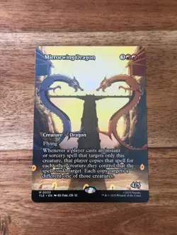 Mirrorwing Dragon (Borderless) - Avatar Magic MTG TLE 033 - Image 1