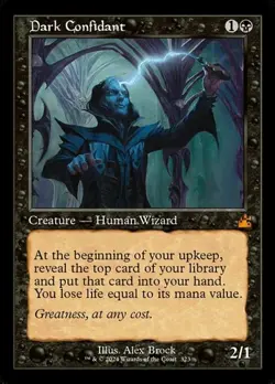 Dark Confidant - Retro Frame RVR NM MTG - Image 1