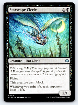 Starscape Cleric FOIL - Bloomburrow - MTG - Image 1