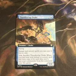 Thunderclap DrakeExtended Art R Regular #53 | OTC OTJ: Commander | MTG - Image 1