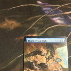 Thunderclap DrakeExtended Art R Regular #53 | OTC OTJ: Commander | MTG - Image 2