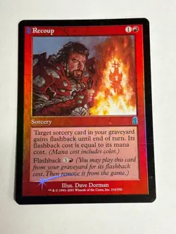 Recoup 1x MTG Odyssey ODY SP/NM Foil Magic The Gathering! - Image 1