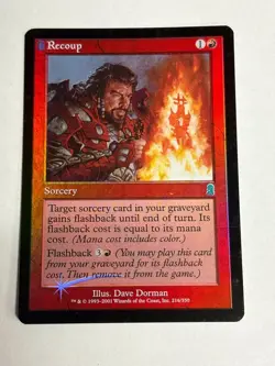 Recoup 1x MTG Odyssey ODY SP/NM Foil Magic The Gathering! - Image 2