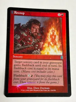 Recoup 1x MTG Odyssey ODY SP/NM Foil Magic The Gathering! - Image 3