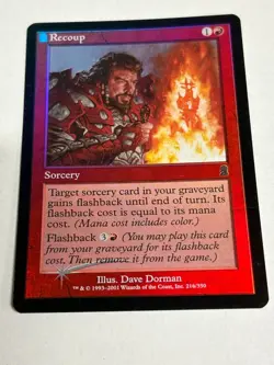 Recoup 1x MTG Odyssey ODY SP/NM Foil Magic The Gathering! - Image 4