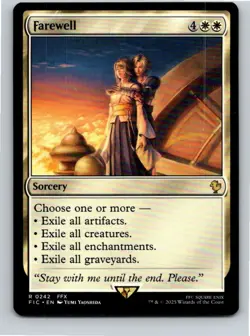 Magic the Gathering Farewell Final Fantasy Commander MTG Free Shipping! - Image 1