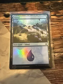 MTG Bloomburrow Foil Island Lot Of 6 Full Art/Regular Island! Foil Seasons ! - Image 2