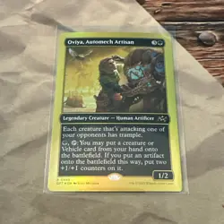 MTG Oviya, Automech Artisan (First-Place Foil) Aetherdrift Foil #0469 - Image 1