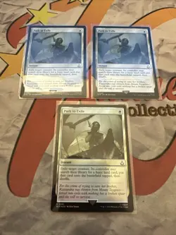 Path to Exile (Foil) 81 (U) MTG Assassins Creed (ACR) Plus X2 Regular! X3! Total - Image 1