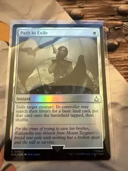 Path to Exile (Foil) 81 (U) MTG Assassins Creed (ACR) Plus X2 Regular! X3! Total - Image 4