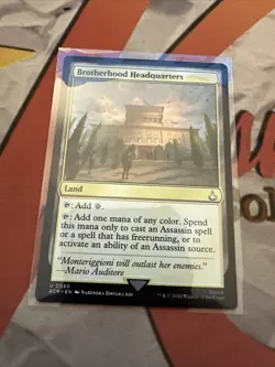 Brotherhood Headquarters Assassin's Creed MTG ~ U ~ Regular - Image 1