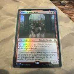 MTG Krenko Mob Boss Foil Magic: Foundations FDN #0204 Foil! - Image 2